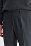 Ds Damat Slim Fit Anthracite Fabric Trousers - 2