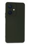 Vivo Y27 Compatible Case Nano Velvet Silicone - Dark Green