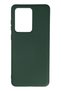 Samsung Galaxy S20 Ultra Compatible Case Nano Velvet Silicone - Dark Green