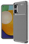 Oppo A60 Compatible Case Auto Focus Carbon Cover - Gray