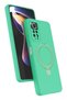 غطاء Redmi Note 12 Pro 4G متوافق مع حامل Regal Magsafe - أخضر