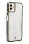 Samsung Galaxy A04 Compatible Case Liva Lens Silicone - Green