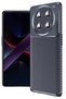 Honor Magic 7 Lite Compatible Case Auto Focus Carbon Cover - Navy Blue