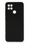 Oppo A15 Compatible Case Nano Velvet Silicone - Black