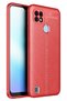 Realme C21 Compatible Case Auto Focus Cover - Red