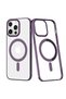 Apple iPhone 13 Pro Compatible Case Element Magneticsafe Hard Cover - Deep Purple