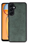 Samsung Galaxy A55 5g Compatible Case Aras Leather Cover - Dark Green