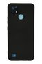Realme C21 Compatible Case Nano Velvet Silicone - Black