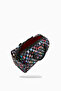 Crazy Check Mini Duffle Sharkverse Universe Faux Leather Mini Handbag - 3