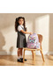 Butterfly Print Backpack for Girls 5-8 Years with Detachable Pouch - 16 inches - 2