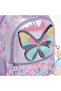 Butterfly Print Backpack for Girls 5-8 Years with Detachable Pouch - 16 inches - 5