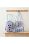 Minnie Mouse 5-Piece School Trolley Bag Set for Girls 5-8 Years with Lunch Bag - 16 inches