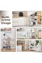 Metal Storage Rack Thickened Heavy-Duty Foldable Two-Layer Large Capacity Storage Rack with Wheels and No Assembly Required. - 7