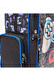 Game Print 5-Piece School Trolley Bag Set for Boys 5-8 Years with Lunch Bag - 16 inches - 6