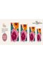 Eta Floral Patterned Woven Base Decorative Carpet Eta4198 - 4
