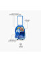 Print 3-Piece School Trolley Bag Set for Boys 3-5 Years with Lunch Box - 14 inches - 3
