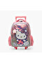 Hello Kitty Print Trolley Bag for Girls 5-8 Years with Durable Wheels - 16 inches