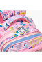 Printed Backpack for Girls 5-8 Years with Padded Shoulder Straps - 16 inches - 5