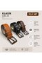Men's Classic Belt Fabric Set of 3 - 4