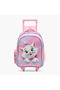 Marie Print 5-Piece School Trolley Bag Set for Girls 5-8 Years with Lunch Bag - 16 inches - 4
