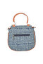 Handcrafted Blue Print Handbag & Crossbody – Bold & Versatile - 4