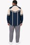Men's T-Shirt Top Long Sleeve Comfortable Fit Shirt Jacket Navy Blue Beige - 6