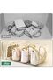 Bag Storage Organizer, 4 Pack Acrylic Handbag Holder, Display Shelf, Clear - 5