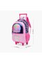 Print Trolley Bag for Girls 5-8 Years Retractable Handle - 16 inches - 8