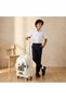 Shippuden Print Trolley Bag for Boys 8-12 Years Retractable Handle - 18 inches - 3