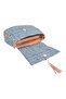 Handcrafted Blue Print Handbag & Crossbody – Bold & Versatile - 3
