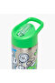 Camping Print Stainless Steel Water Bottle with Flip Spout and Handle - 750 ml - 5