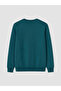 Petrol Crew Neck Men's Thick Sweatshirt - 7