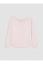 Pink Boat Neck Modal Blend Blouse - 7