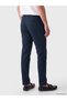 Navy Blue Regular Fit Gabardine Men's Chino Trousers - 3