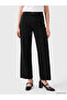 Black Wideleg Women's Jeans - 2