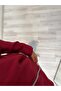 High Collar Zippered Bomber Jacket - 8