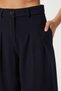 Pensli Polyviscon Balloon Trousers Lgp0033 Dark Blue - 4