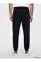 Black Regular Fit Men's Jogger Sweatpants - 4