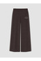 Brown Printed Women's Thick Sweatpants