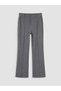 Anthracite Dar Fit Flared Women's Trousers - 5
