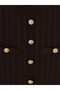Brown Knitwear Dress with Waistband - 7