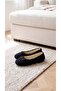 Women's Black Sherpa Furry Bowknot Casual Ballerinas 1 cm Byndsharp01 - 8
