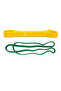 Long Loop Resistance Band, Long Resistance Bands for Strength Training, Yoga and Home Workout, Latex Exercise Band for Stretching, Mobility & Fitness Training (Pack of 2 Medium + Light)