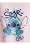 Pink Stitch Printed Girls' Soft Touch T-Shirt - 3