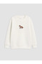 White Printed Boys' Sweatshirt 2-Pack - 2