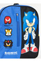 Blue Sonic Printed Children's Backpack - 4