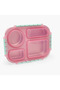 Solid Bento Lunch Box for Kids with Clip Lock Closure - 5