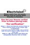 Electvision Universal Remote Control for LED TV Compatible with Panasonic Televisions (Please Match - 2