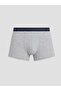 Navy Blue Cotton Flexible Men's 5-Piece Boxer Set - 3