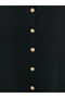Black Crew Neck Women's Knitwear Vest - 6